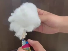 Fibras de poliéster resistentes à chama