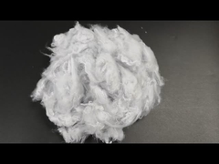 64 mm Fibras sintéticas feitas pelo homem com baixo ponto de fusão Poliéster para almofada