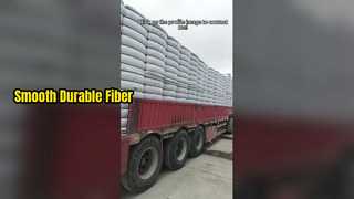 Fibra monocomponente PLA virgem