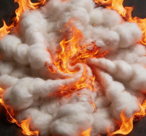 Últimas notícias da empresa sobre Diretrizes para o uso de fibras recicladas resistentes ao fogo e considerações de compra