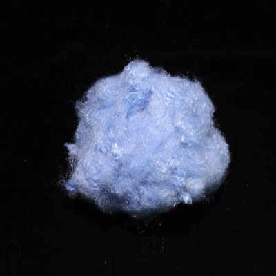 comprar Uma fibra de poliéster sintético regenerada de 51 mm azul-céu PSF para brinquedo de pelúcia fabricação em linha