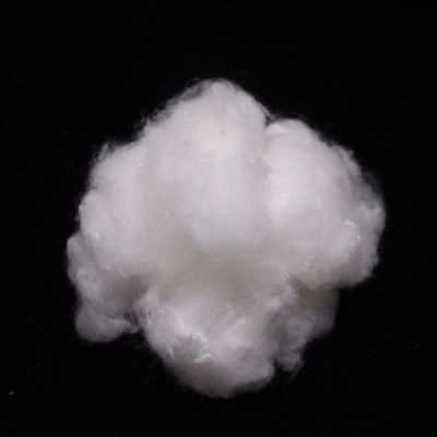 comprar Fibra de baixa compressão 4D ES Repelente de água Fibra de corte curto de poliéster para colcha de cama fabricação em linha