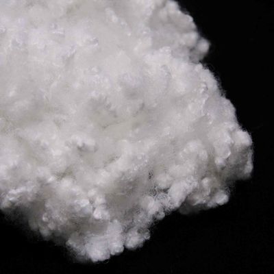 comprar Fibra de poliéster de graxa PET regenerada de 32 mm Fibra de poliéster conjugada siliconizada fabricação em linha