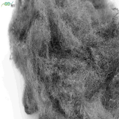 comprar Microfibra de grau A 65 mm Fibra de poliéster oca cinza preta Material de preenchimento PSF fabricação em linha