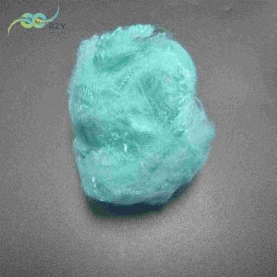 comprar Fibra de grapa de poliéster colorido azul claro 2.5D Poliéster de poliéster regenerado fabricação em linha