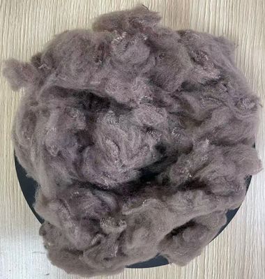 Bom preço. Fibra sintética de poliéster reciclado 5D 32mm Camel on-line