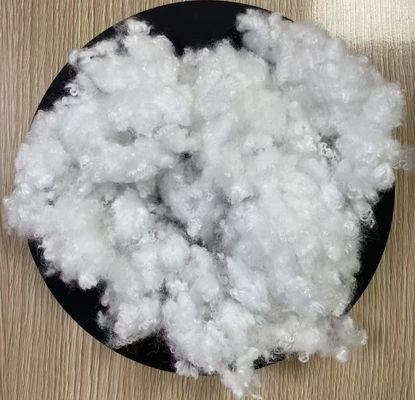 Bom preço. Fibra de poliéster virgem oca conjugada siliconizada 7D 32mm on-line