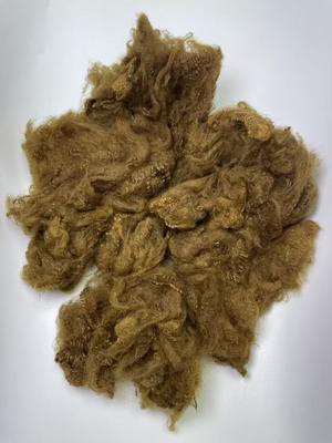 Bom preço. Recycled Polyester Staple Fiber 1.5D Yellow Brown with 0.2% Oil Content for High Durability on-line