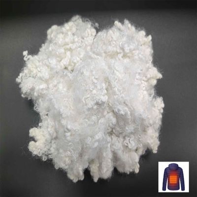 Bom preço. Poliéster Far Infrared Homem Feito Fibra 3D Branco PSF Com Crimp Personalizado on-line