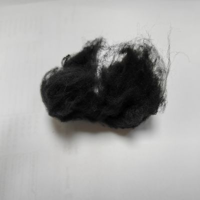 Bom preço. Fibra de grapa de poliéster virgem 2.78D 51mm Preto Alta resistência a manchas on-line