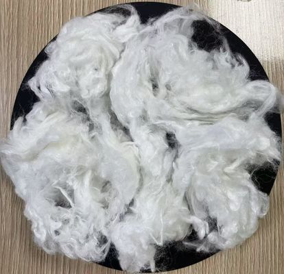 qualidade Fibra de Viscose de Alto Brilho 1.7D 51mm Branca fábrica