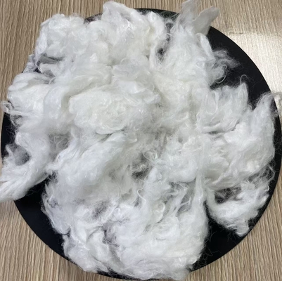 Bom preço. Fibra de poliéster viscose retardante de chama 70-30 Branco on-line