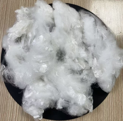 Bom preço. Fibra de poliéster de estiramento catiônico tingível 1.56D 51mm para colchões retardantes de chama on-line