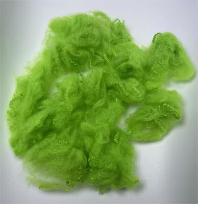 Bom preço. Lightweight Recycled Polyester Staple Fiber with Good Chemical Resistance and Qiuxiang Green Color on-line