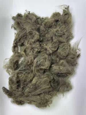 Bom preço. 1.5D Brown Recycled Polyester Staple Fiber with 0.2% Oil Content and 255-265℃ Melting Point on-line