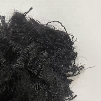 Bom preço. Polyacrylonitrile Fibra Pré-oxidada POF Resistente a altas temperaturas comprimento de corte de 51 mm para aplicações em cenários de incêndio on-line