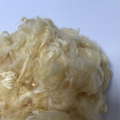1.5DX51mm Fibra Biodegradável de Proteína de Soja Amigável à Pele para Aplicações Têxteis e Domésticas