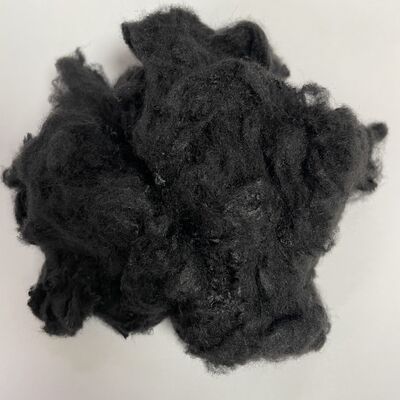Fibras curtas de acrílico altamente ignífugas utilizadas para isolamento contra incêndio e isolamento térmico de edifícios, as especificações podem ser personalizadas
