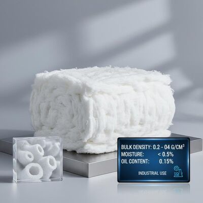 Bom preço. Fibras de poliéster com 0,02 a 0,04 G/cm3 Densidade em massa Menos de 0,5% de teor de humidade e 0,15% de teor de óleo on-line